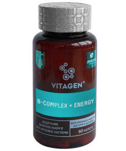 B-COMPLEX + ENERGY CAPSULES  №60 (VITAGEN® COMPLEX №25)
