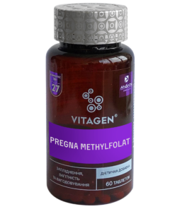 PREGNA METHYLFOLAT TABLETS №60 (VITAGEN® COMPLEX №27)